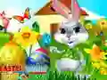 Permainan Puzzle Telur Kelinci Paskah secara online