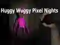 Permainan Huggy Wuggy Malam Pixel secara online
