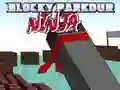 Permainan Ninja Parkour Blok secara online Permainan Ninja Parkour Blok secara online