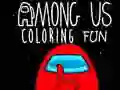 Permainan Kesenangan Mewarnai Among Us secara online