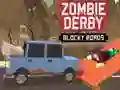 Permainan Zombie Derby: Jalan Blok secara online Permainan Zombie Derby: Jalan Blok secara online