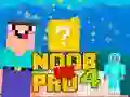 Permainan Noob vs Pro 4 Lucky Block secara online