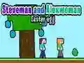Permainan Steveman dan Alexwoman: Telur Paskah secara online Permainan Steveman dan Alexwoman: Telur Paskah secara online