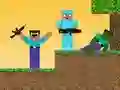 Permainan Noob vs Pro: Apokalips Zombie secara online