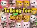 Permainan Talking Tom Match 3 secara online