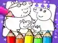 Permainan Buku Mewarnai Peppa Pig secara online