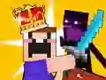 Permainan Noob vs Pro Pertahanan Kastil secara online