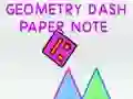 Permainan Geometry Dash Catatan Kertas secara online