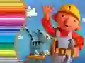 Permainan Buku Mewarnai untuk Bob Si Pembangun secara online Permainan Buku Mewarnai untuk Bob Si Pembangun secara online