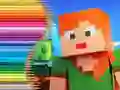 Permainan Buku Mewarnai untuk Minecraft secara online Permainan Buku Mewarnai untuk Minecraft secara online