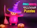 Permainan Fall Guys: Puzzle Halloween secara online