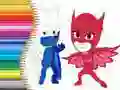 Permainan Buku Mewarnai PJ Masks secara online