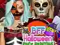 Permainan Teman Terbaik Melukis Wajah Halloween secara online Permainan Teman Terbaik Melukis Wajah Halloween secara online