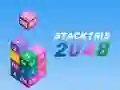 Permainan Stacktris 2048 secara online Permainan Stacktris 2048 secara online