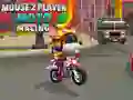 Permainan Mouse 2 Pemain Balapan Moto secara online Permainan Mouse 2 Pemain Balapan Moto secara online