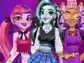 Permainan Putri Sekolah Menengah Monster Mash secara online
