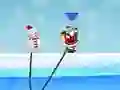 Permainan Lompatan Santa dan Boneka Salju secara online