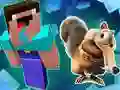 Permainan Noob Parkour: Zaman Salju secara online Permainan Noob Parkour: Zaman Salju secara online