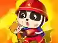Permainan Panda Kecil Pemadam Kebakaran secara online