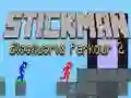 Permainan Parkour Stickman Blockworld 2 secara online