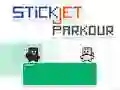 Permainan StickJet Parkour secara online Permainan StickJet Parkour secara online