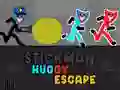 Permainan Pelarian Stickman Huggy secara online Permainan Pelarian Stickman Huggy secara online