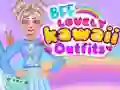 Permainan BFF Outfit Kawaii yang Menawan secara online Permainan BFF Outfit Kawaii yang Menawan secara online