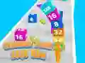 Permainan Tumpukan Geometri 2048 Lari secara online