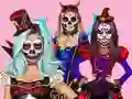 Permainan Seniman Makeup Halloween secara online Permainan Seniman Makeup Halloween secara online