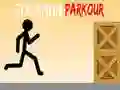 Permainan Parkour Stickman secara online Permainan Parkour Stickman secara online