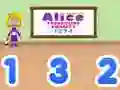 Permainan Dunia Alice: Penyusunan Nomor secara online