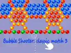 Permainan Bubble Shooter: pertandingan klasik 3 secara online