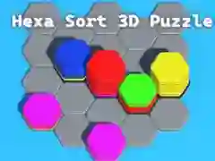 Permainan Puzzle Hexa Sort 3D secara online