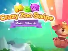 Permainan Сумасшедший зоопарк: Головоломка три в ряд secara online