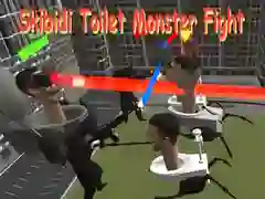 Permainan Pertarungan Monster Toilet Skibidi secara online