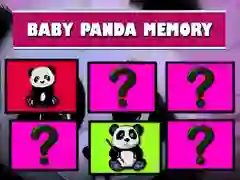 Permainan Memori Panda Bayi secara online