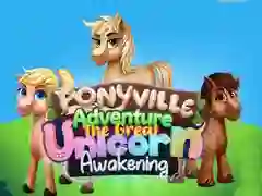 Permainan Petualangan Ponyville: Kebangkitan Unicorn yang Besar secara online
