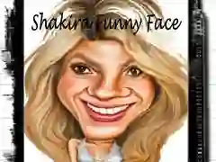 Permainan Shakira Wajah Lucu secara online Permainan Shakira Wajah Lucu secara online