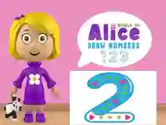 Permainan Dunia Alice: Gambar Angka secara online