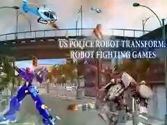 Permainan Robot Polisi AS Transformasi: Permainan Pertarungan Robot secara online