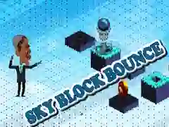 Permainan Lompat Blok Langit secara online Permainan Lompat Blok Langit secara online