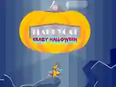 Permainan FlappyKucing Halloween Gila secara online