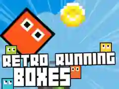 Permainan Kotak Berlari Retro secara online Permainan Kotak Berlari Retro secara online