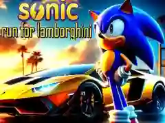 Permainan Sonic Berlari untuk Lamborghini secara online Permainan Sonic Berlari untuk Lamborghini secara online