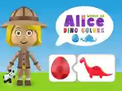 Permainan Dunia Warna Dinosaurus Alice secara online Permainan Dunia Warna Dinosaurus Alice secara online