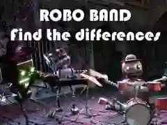 Permainan Band Robot - Temukan Perbedaannya secara online