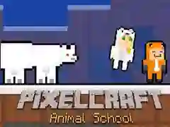 Permainan Sekolah Hewan PixelCraft secara online Permainan Sekolah Hewan PixelCraft secara online