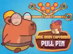Permainan Selamatkan Bayi Capybara Pull Pin secara online