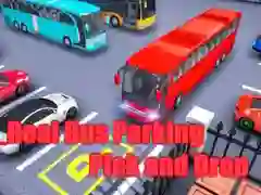 Permainan Parkir Bus Nyata: Ambil dan Turun secara online