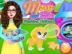 Permainan Ibu dan Taylor Mencuci Pakaian secara online